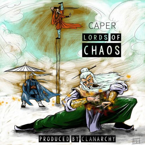 Caper - Lords of Chaos,  Album Cover Art